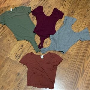 4 bundle - Size Small Tops